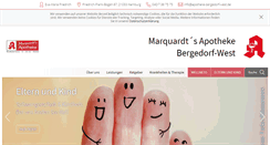 Desktop Screenshot of marquardts-apotheke.de