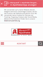 Mobile Screenshot of marquardts-apotheke.de